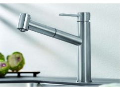 Dřezová baterie Blanco AMBIS-S HD Nerez masiv kartáčovaný