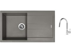 Set Sinks AMANDA 860 Truffle + batéria Sinks MIX 35 P chróm Set Sinks AMANDA 860 Truffle + batéria Sinks MIX 35 P chróm