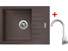 Sinks PERFECTO 650 Marone + ARCO celonerezová Sinks PERFECTO 650 Marone + ARCO celonerezová