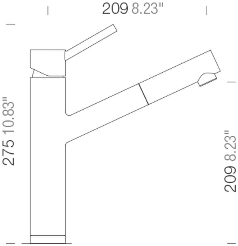 Dřezová baterie Schock Altos Puro