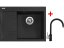 Sinks RIM 650 P Granblack + Vitalia GR