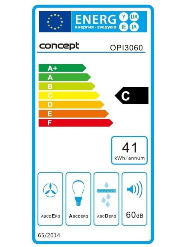 Concept OPI3060 vestavná digestoř 60 cm - 7