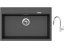 Set Sinks MAXIMO 780 Metalblack + baterie Sinks MIX 35 P chrom