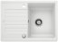 Granitový drez Blanco ZIA 45 S Compact biela soft s excentrom
