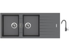 Set Sinks PERFECTO 1160 DUO Titanium + batéria Sinks MIX 35 Titanium Set Sinks PERFECTO 1160 DUO Titanium + batéria Sinks MIX 35 Titanium
