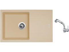 Set Sinks LINEA 780 N Sahara + batéria Sinks MIX 3 S Chróm Set Sinks LINEA 780 N Sahara + batéria Sinks MIX 3 S Chróm