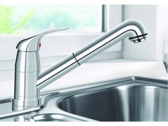 Dřezová baterie Blanco DARAS-S-F chrom