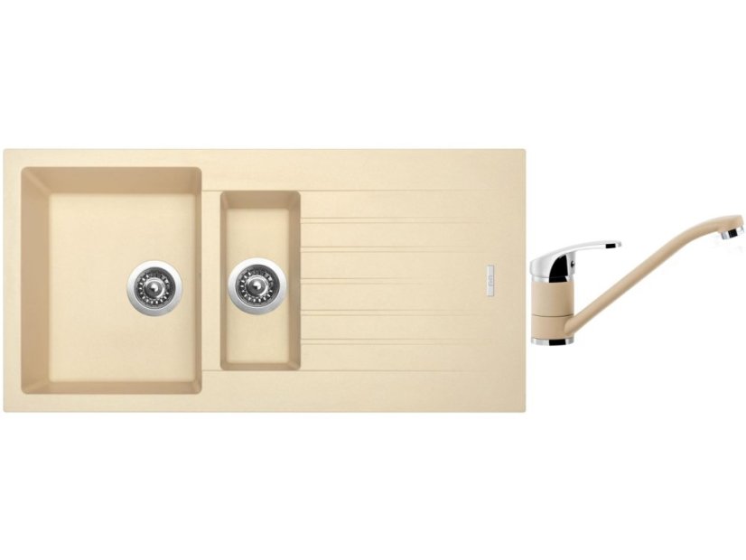 Set Sinks PERFECTO 1000.1 Sahara + baterie Sinks PRONTO Sahara