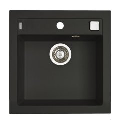 Granitový dřez Alveus Formic 20 Deep black
