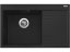Sinks RIM 780 L Metalblack + Elasta nerez/čierná
