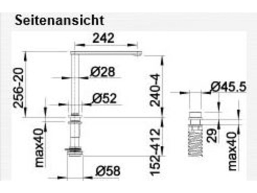 Kuchynská batéria Blanco ELOSCOPE-F II chróm