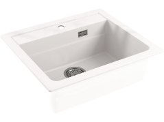 Granitový dřez Alveus ATROX 30 bílý