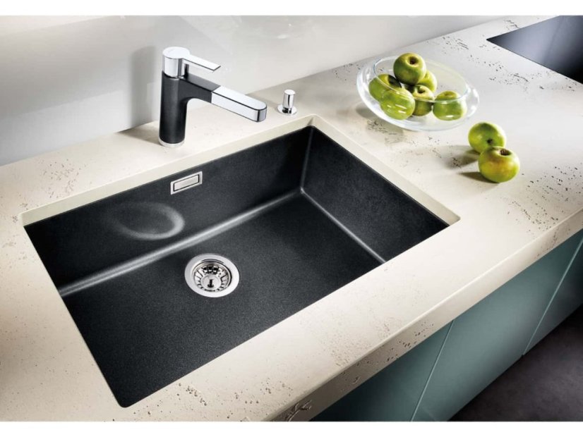 Granitový dřez Blanco SUBLINE 700 U béžová champagne s táhlem