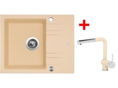 Sinks LINEA 600 XC Sahara + Mix 3 P GR Sinks LINEA 600 XC Sahara + Mix 3 P GR