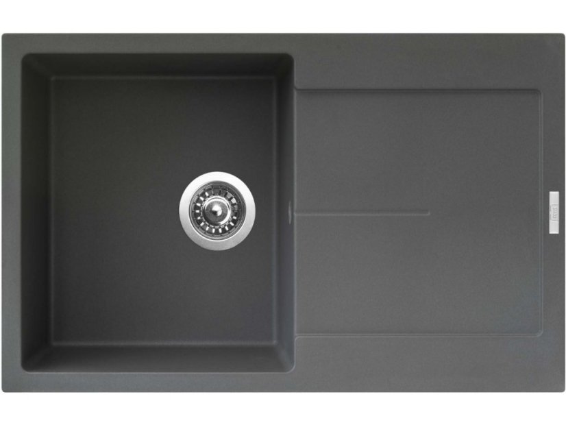 Sinks ULTIMA 790 Titanium + ELASTA S černá matná