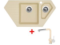 Set Sinks BRAVO 850.1 Sahara + Mix 3 P GR - 1