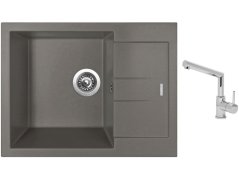 Set Sinks AMANDA 650 Truffle + baterie Sinks MIX 350 P chrom Set Sinks AMANDA 650 Truffle + baterie Sinks MIX 350 P chrom