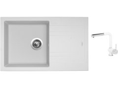 Set Sinks LINEA 780 N Milk + batéria Sinks MIX 3 P Milk Set Sinks LINEA 780 N Milk + batéria Sinks MIX 3 P Milk