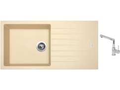 Set Sinks PERFECTO 1000 Sahara + baterie Sinks MIX 350 P chrom Set Sinks PERFECTO 1000 Sahara + baterie Sinks MIX 350 P chrom