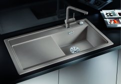 Granitový dřez Blanco ZENAR XL 6 S Bílá soft, levý Granitový dřez Blanco ZENAR XL 6 S Bílá soft, levý
