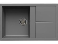 Granitový dřez Elleci Unico 300 Cemento G48 Granitový dřez Elleci Unico 300 Cemento G48