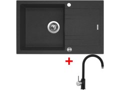Sinks LINEA 780 XC Granblack + Vitalia GR