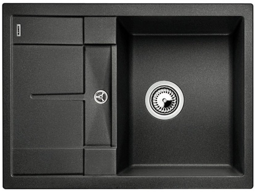 Granitový drez Blanco METRA 45 S Compact antracit