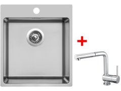Set Sinks BLOCKER 450 + MIX 3 P - 1 Set Sinks BLOCKER 450 + MIX 3 P - 1