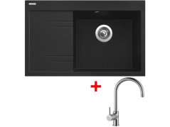 Set Sinks RIM 780 P Metalblack + Vitalia Set Sinks RIM 780 P Metalblack + Vitalia
