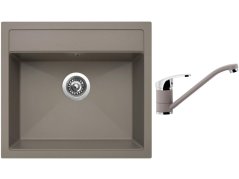 Set Sinks SOLO 560 Truffle + baterie Sinks Pronto Truffle Set Sinks SOLO 560 Truffle + baterie Sinks Pronto Truffle