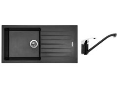 Set Sinks PERFECTO 1000 Metalblack + batéria Sinks PRONTO Metalblack Set Sinks PERFECTO 1000 Metalblack + batéria Sinks PRONTO Metalblack