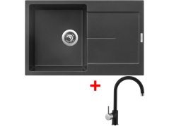 Sinks ULTIMA 790 Metalblack + Vitalia GR Sinks ULTIMA 790 Metalblack + Vitalia GR