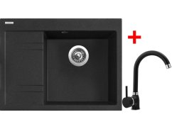 Sinks RIM 650 P Granblack + Polo GR Sinks RIM 650 P Granblack + Polo GR