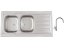 Set Sinks CLP-A 1200 DUO M matný + batéria Sinks VITALIA chróm