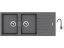 Set Sinks PERFECTO 1160 DUO Titanium + batéria Sinks MIX 35 Titanium