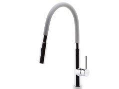 Dřezová baterie Novaservis 70730.0S s šedým ramenem