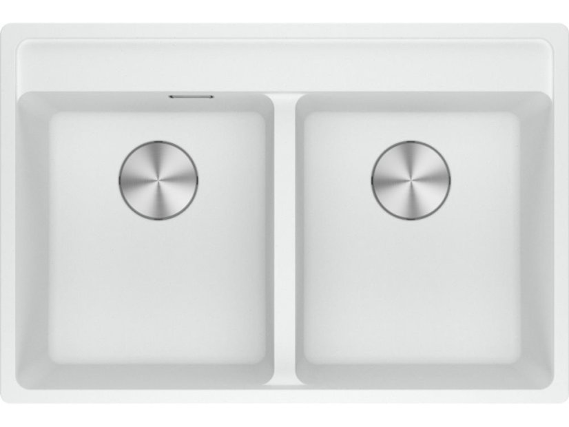 Granitový dřez Franke MRG 620-35-35 Bílá led - 1