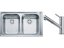 Set Franke NEX 620 Nerez + batéria Franke FC 9461 ORBIT Nerez
