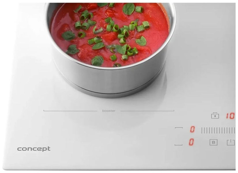 Concept IDV5160wh Indukční deska s flexi zónou Bílá - 4