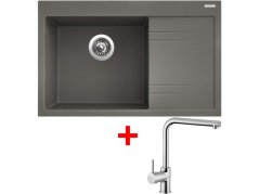 Set Sinks RIM 780 L Truffle + Elka Set Sinks RIM 780 L Truffle + Elka