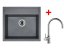 Set Sinks Solo 560 Titanium + Vitalia