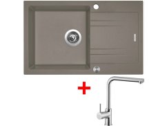 Sinks LINEA 780 XC Truffle + Elka Sinks LINEA 780 XC Truffle + Elka