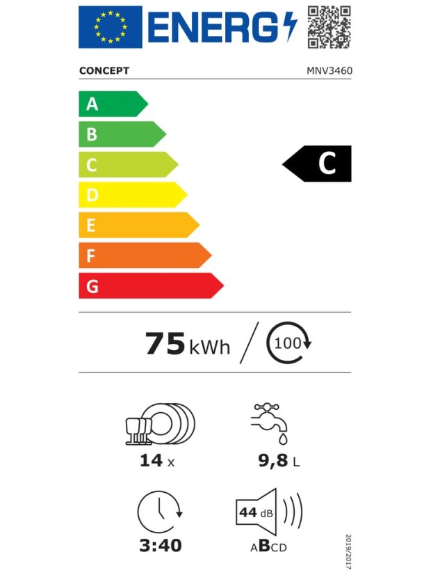 Myčka nádobí Concept MNV3460 - obrázek 11