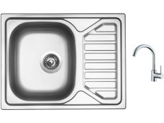 Set Sinks OKIO 650 V leštený + batéria Sinks MIX 35 chróm Set Sinks OKIO 650 V leštený + batéria Sinks MIX 35 chróm