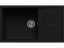 Granitový drez Elleci Unico 410 Full black G40