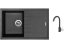 Set Sinks BEST 780 Metalblack + batéria Sinks MIX 35 Metalblack