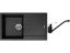 Set Sinks AMANDA 860 Metalblack + batéria Sinks PRONTO Metalblack