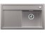 Granitový drez Blanco ZENAR 45 S-F aluminium drez vpravo s excentrom, prís. kráj