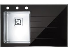 Skleněný dřez Alveus CRYSTALIX 10 L Černý Skleněný dřez Alveus CRYSTALIX 10 L Černý