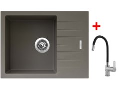 Sinks PERFECTO 650 Truffle + Flexia Sinks PERFECTO 650 Truffle + Flexia